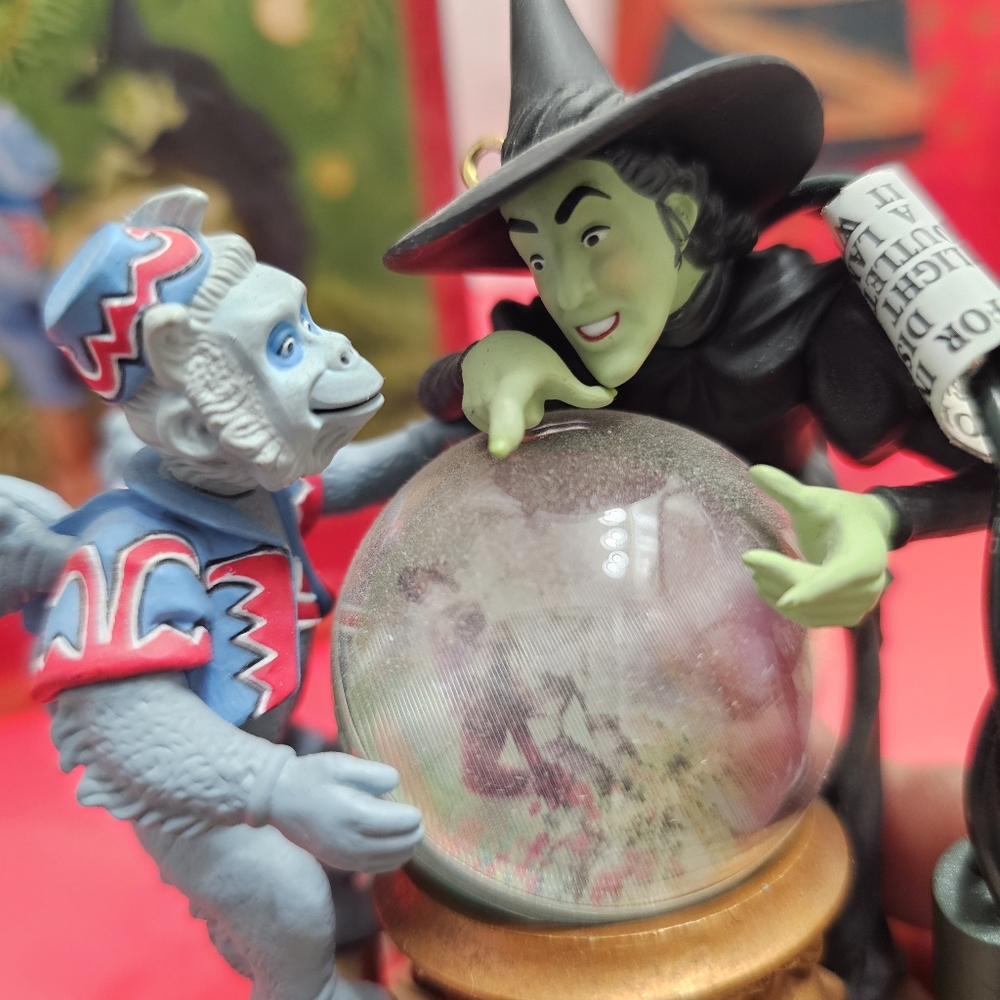 Wizard of Oz Wicked Witch Nikko Hallmark Ornament 2001 Poppy Field